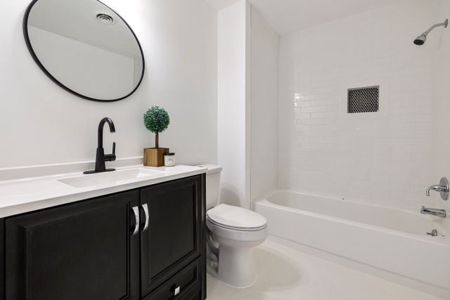 a clean bathroom